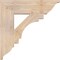 Ekena Millwork Merced Traditional Smooth Bracket, Douglas Fir, 5 1/2"W x 24"D x 24"H BKT06X24X24MRC01SDF - alternate 2
